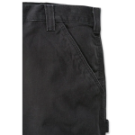 ΠΑΝΤΕΛΟΝΙ ΕΡΓΑΣΙΑΣ RELAXED STRAIGHT TWILL DUNGAREE B324 CARHARTT μαυρο xalatsis 2