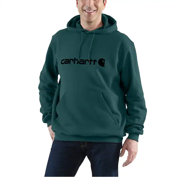 ΜΠΛΟΥΖΑ ΦΟΥΤΕΡ SIGNATURE LOGO 100074 CARHARTT πρασινο xalatsis