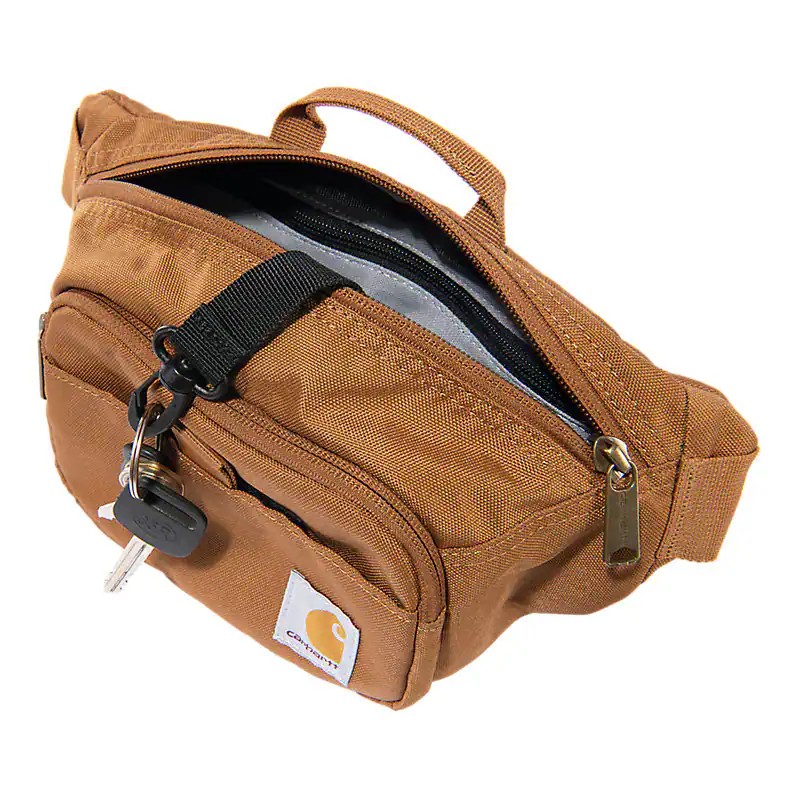 Τσαντάκι μέσης B0000554 Waist Pack Carhartt ΜΑΥΡΟ XALATSIS Τσαντάκι μέσης B0000554 Waist Pack Carhartt ΚΑΦΕ XALATSIS 2