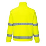 ΖΑΚΕΤΑ FLEECE HI VIS F250 PORTWEST κίτρινο πλάτη xalatsis