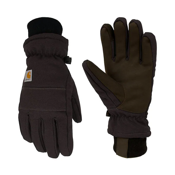 ΓΑΝΤΙΑ INSULATED DUCK TOUCH SENSITIVE KNIT CUFF GF0781M CARHARTT ΜΑΥΡΟ 1