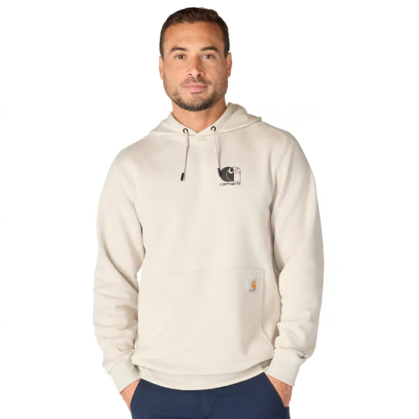 ΜΠΛΟΥΖΑ ΦΟΥΤΕΡ FORCE RELAXED FIT LIGHTWEIGHT 107064 CARHARTT COBBLESTONE