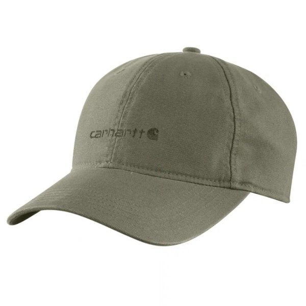 Canvas Embroidered Graphic Cap Carhartt OLIVE