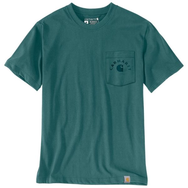 0018530 carhartt irvine relaxed work t shirt 107317 go3 transformative teal.petrol xalatsis