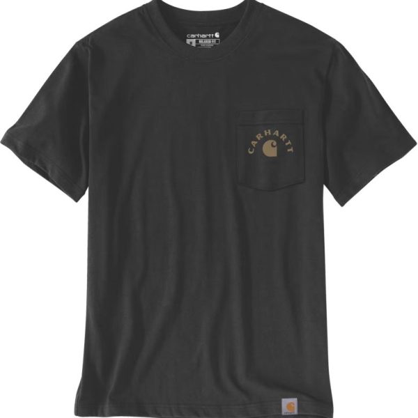 carhartt irvine relaxed work t shirt black 107317 n042xlreg xalatsis