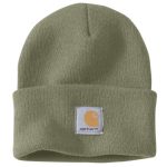 carhartt a18 knit cuffed beanie hat dusty olive main tuffshop.XALATSIS